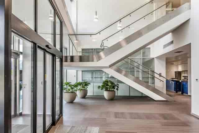 Fangio B Bologna modern atrium event registration networking