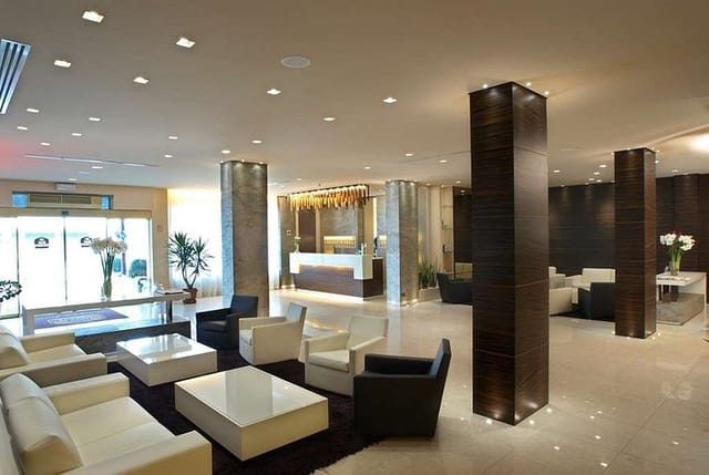 Best Western hotel lobby, modern, event, networking