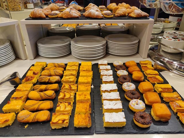 Hotel buffet dessert pastry breakfast meeting