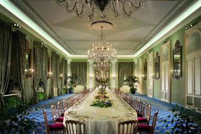 Ballroom banquet, Villa D'Este, gala dinner, awards ceremony
