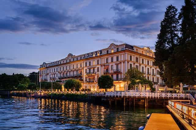 Regina Villa D'Este waterfront luxury corporate retreat event