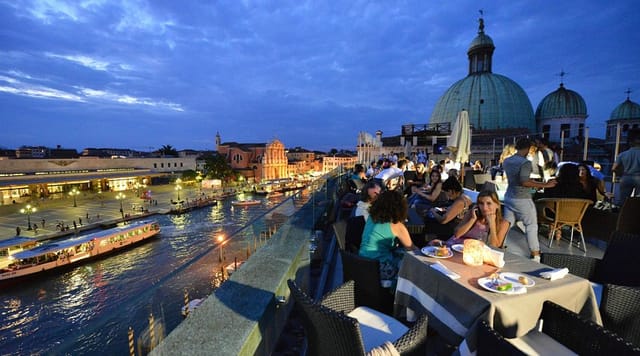 Carlton Sky Lounge Venice rooftop corporate reception