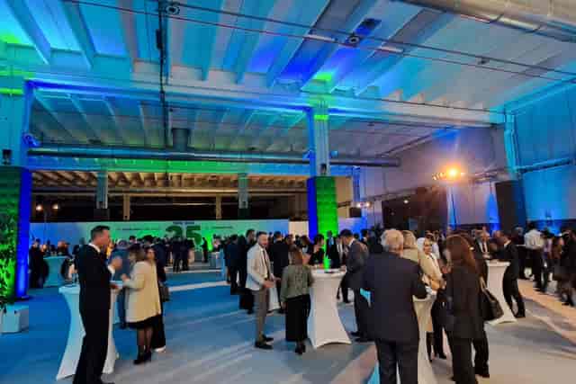 Networking reception, Generali CC, standing tables, event