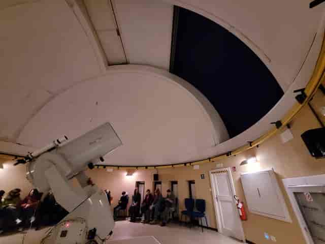 Margherita Hack convention, dome, telescope, workshop, event