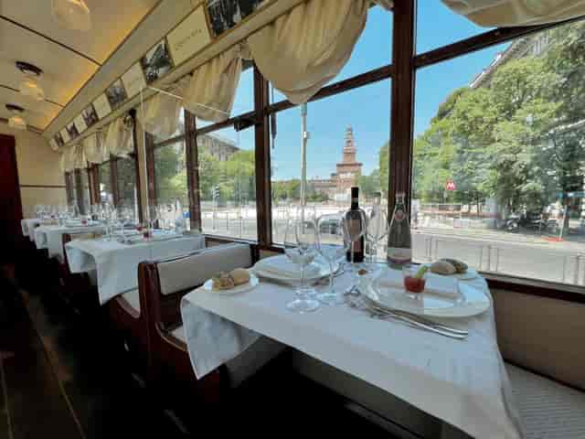 ATMosfera tram dining, private event, city view