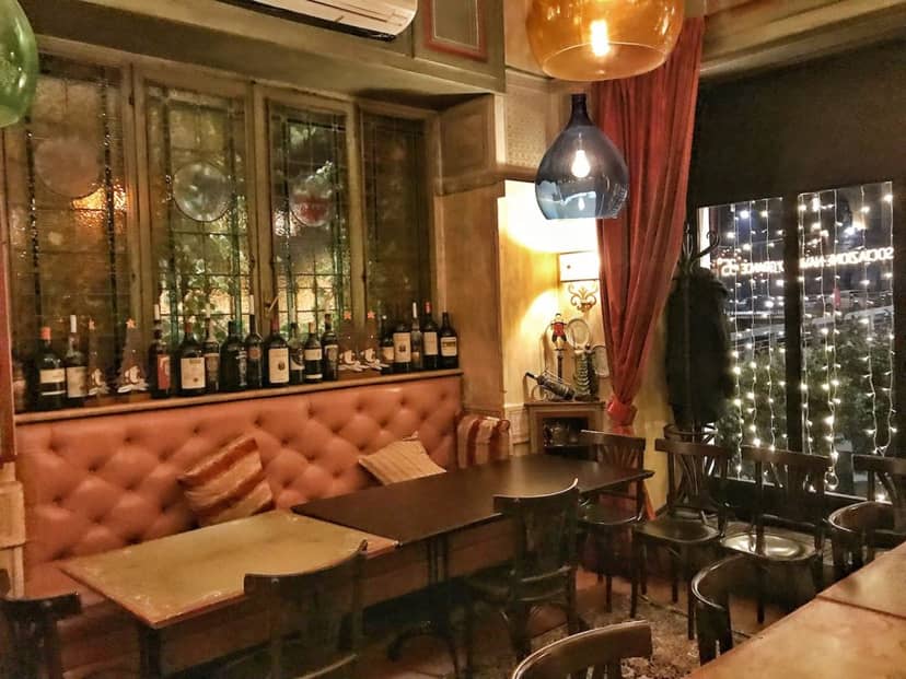 Montalcino Ristorante, tufted banquette, private dining, reception