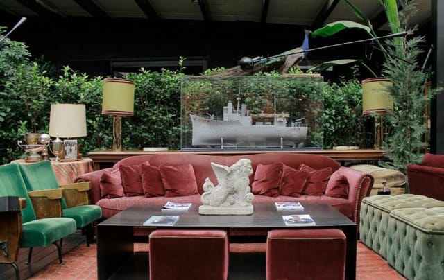 Milan networking event, plush lounge, Aethos Milan