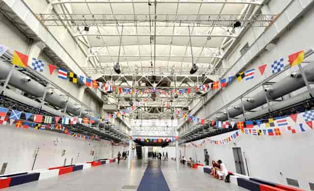 Visconti Pavilion maritime decor event venue conference gala