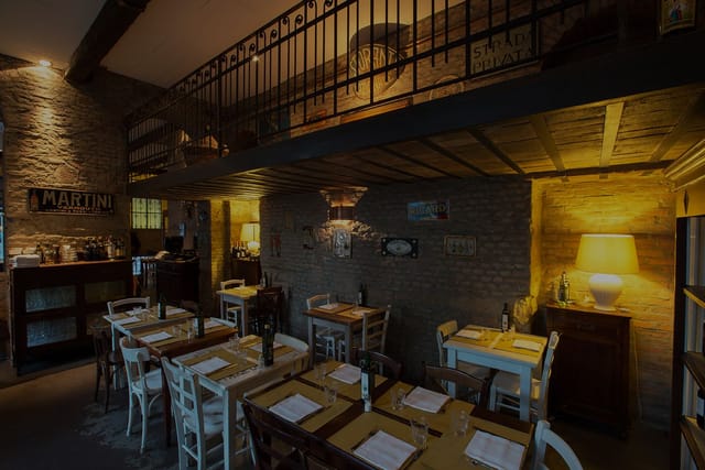 Rustic Osteria Venue, Exposed Brick, Event Space, Meeting Room