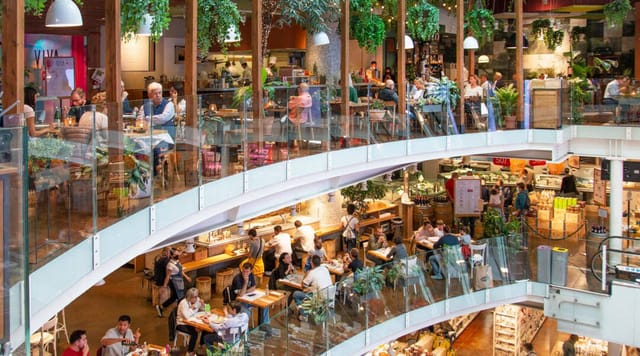 La Scuola Eataly Milano event space, green, networking, reception