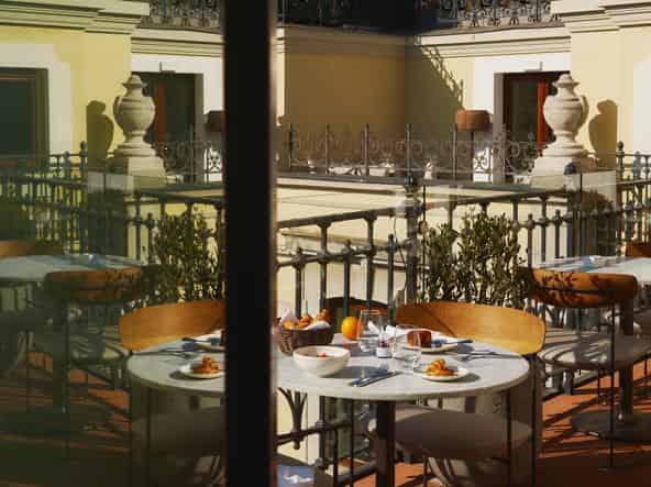 Outdoor terrace