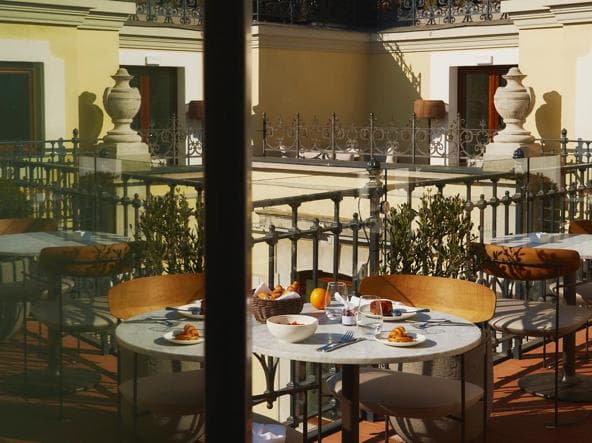 Outdoor terrace