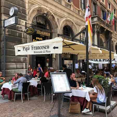 Ristorante Papà Francesco outdoor event seating