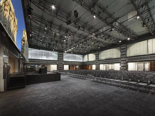 Palazzo Mezzanotte Congress Centre Parterre event space, high ceilings, rigging, conference, banquet