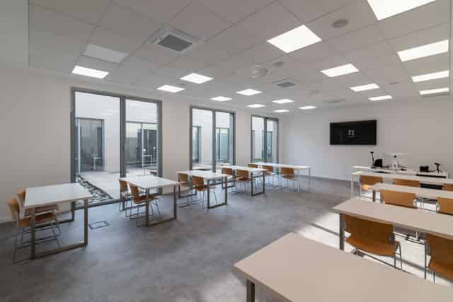 Teaching rooms