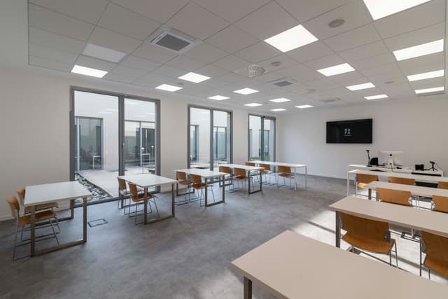 Teaching rooms