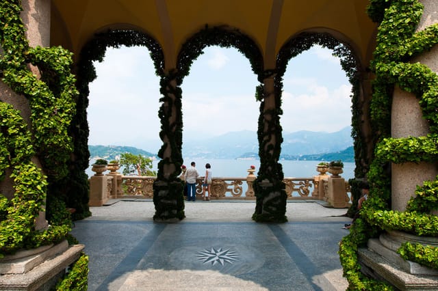 Villa del Balbianello garden wedding venue