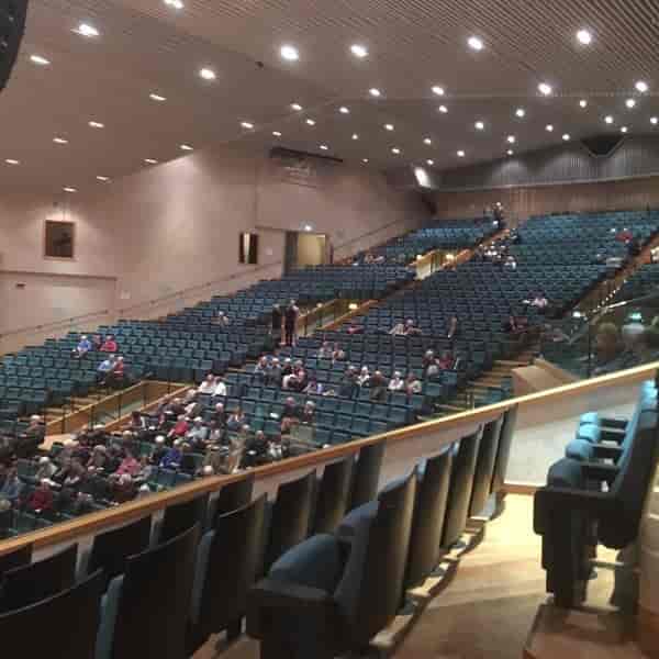 Teatro Dal Verme audience, seated, event.