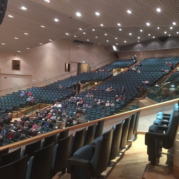 Teatro Dal Verme audience, seated, event.