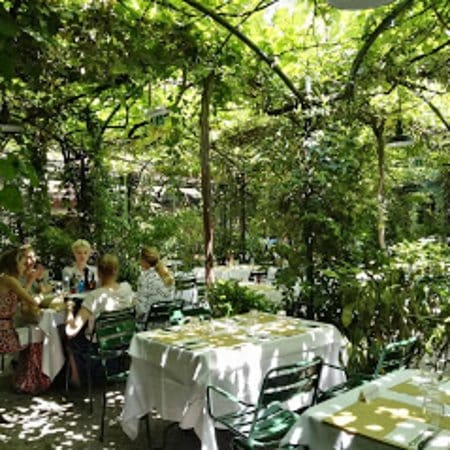 Osteria del Binari Garden Terrace reception venue