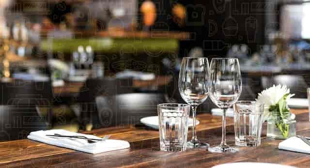 Osteria Fara dining table, elegant event, romantic dinner