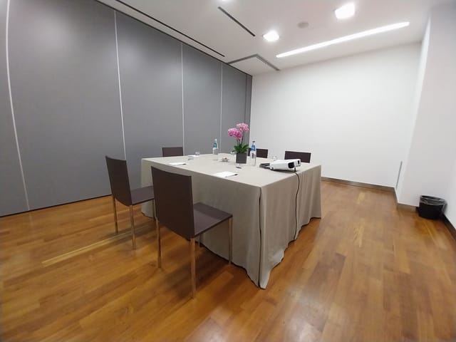 Milan boardroom meeting H2C Hotel Hermitage presentation