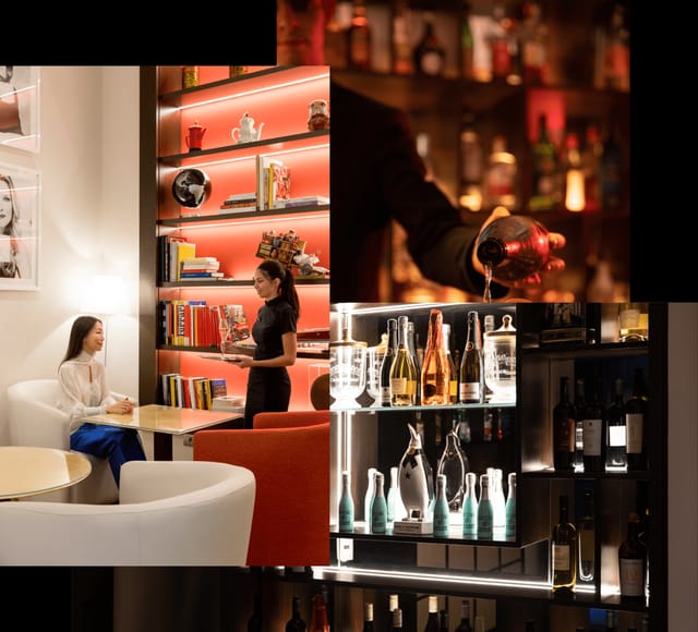 Secrets Cafe VIP lounge networking event