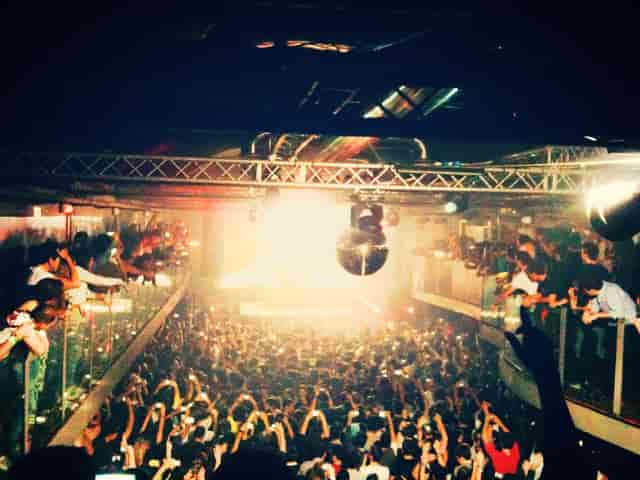 Magazzini Generali concert lighting, dance floor, event
