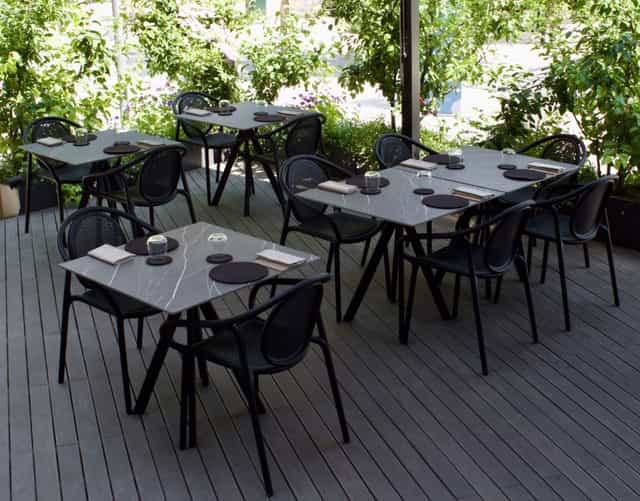 Ratanà garden outdoor seating event networking