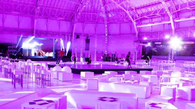 Palazzo Ghiaccio event venue, modular seating, conference, gala