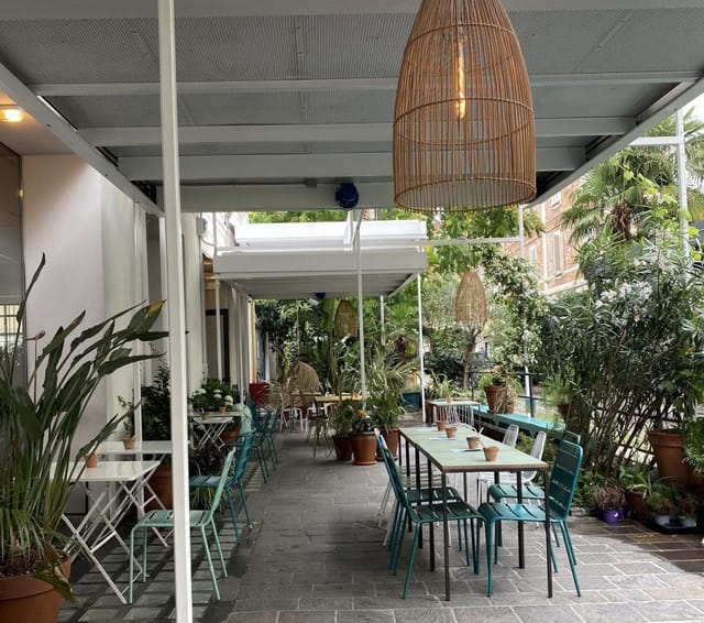 oTTo outdoor botanical event, intimate gathering, corporate off-site