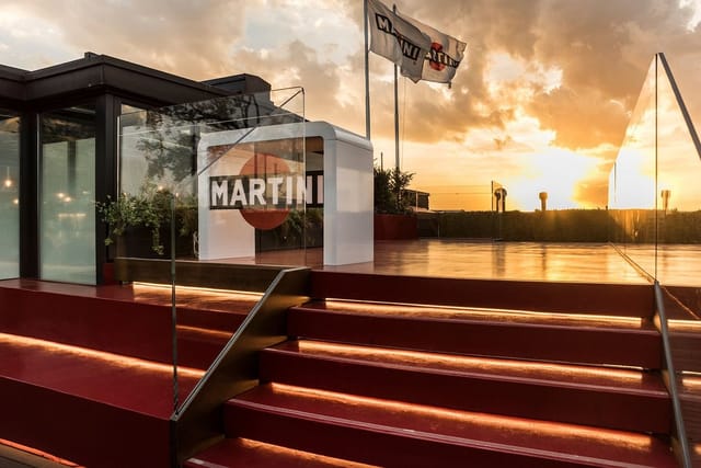 Terrazza Martini rooftop bar, sunset event, corporate reception