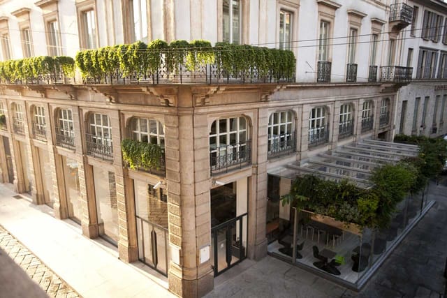 Trussardi Alla Scala cafe, chic urban event space, cocktail reception, brand activation