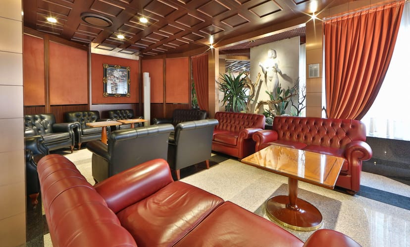 Lounge bar, leather, executive event, VIP reception