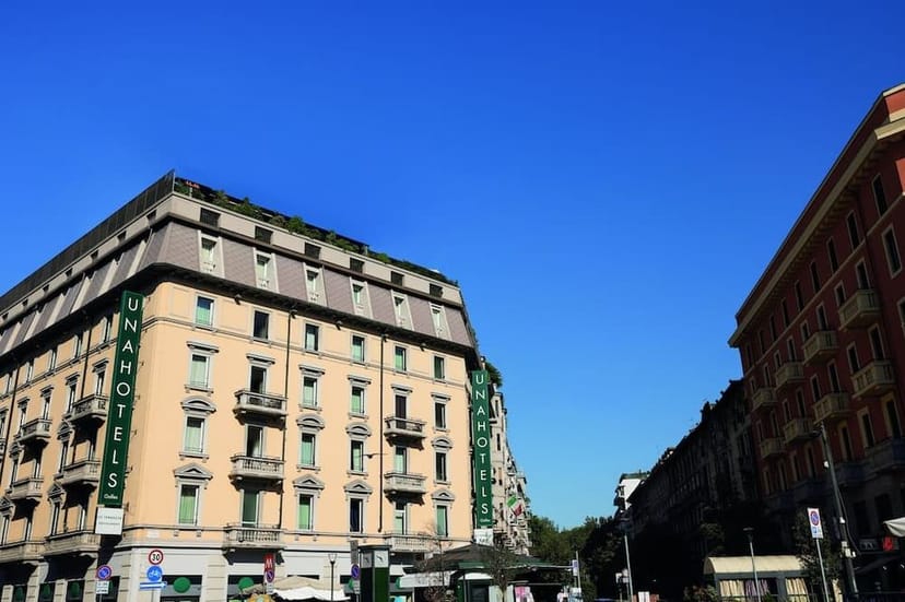 Milan rooftop terrace corporate event venue
