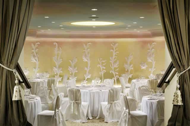 Chateau Monfort ballroom wedding elegant venue