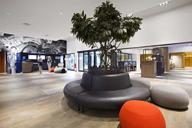 Novotel Milan Linate hotel lobby, modern, business events