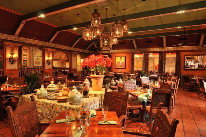 Fonda San Miguel private dining, rustic, elegant event