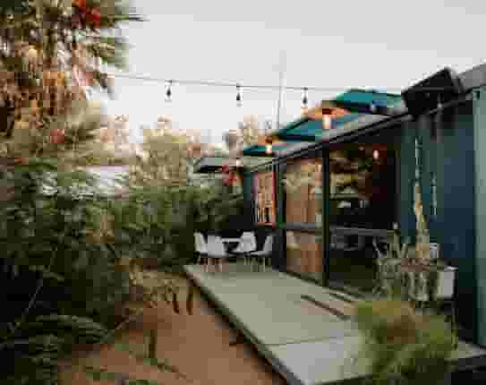 Outdoor courtyard