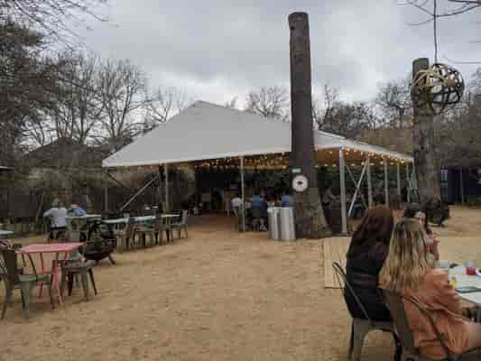 Ivy Hall garden event, tent, fairy lights, festival