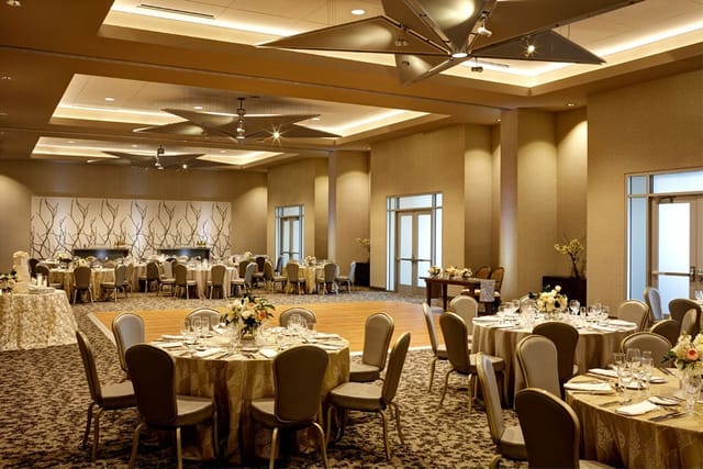 Austin Archer Hotel banquet hall event wedding