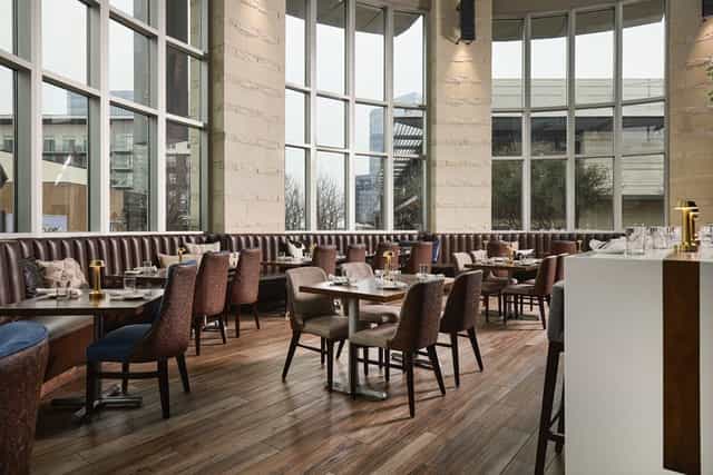 Archer Hotel Austin restaurant event space modern
