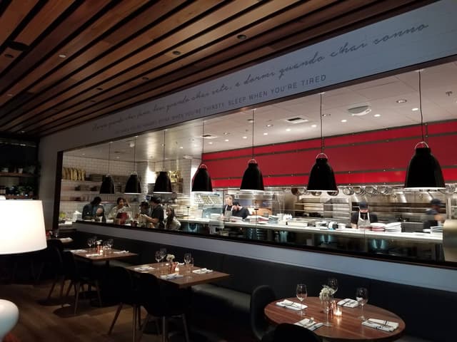 Main restaurant dining room