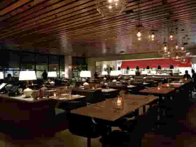 Main restaurant dining room