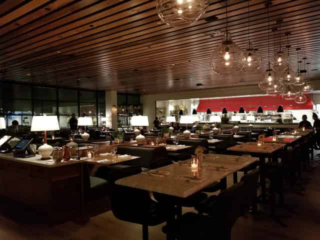 Main restaurant dining room