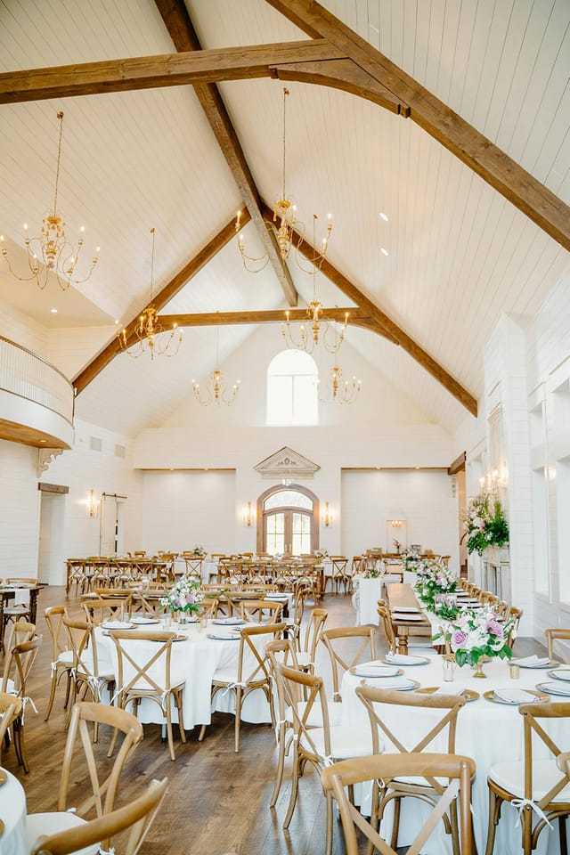 French Farmhouse chapel wedding gala natural light