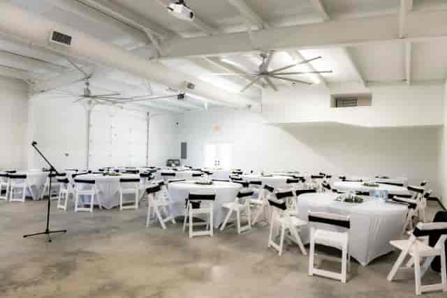 Maha ATX blank hall, bare event venue, Austin party space