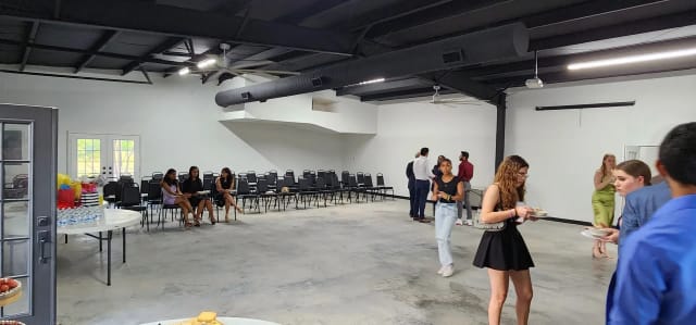 Maha ATX hall: adaptable event space, catering.