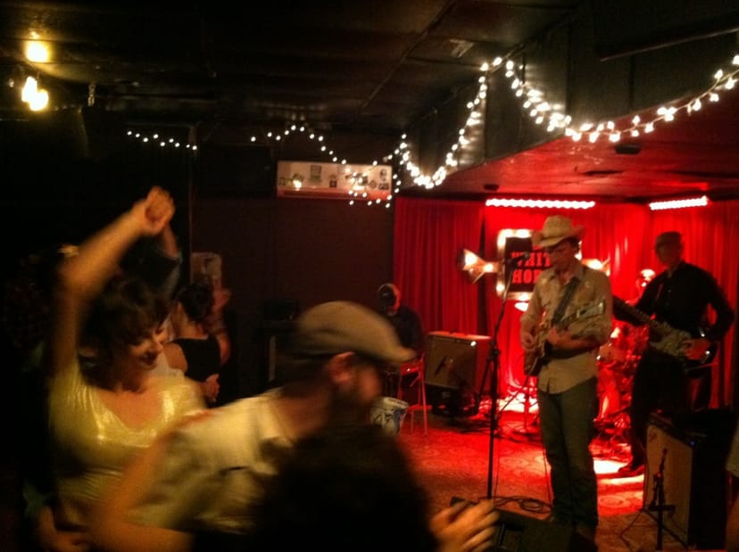 White Horse music venue, live band, networking event