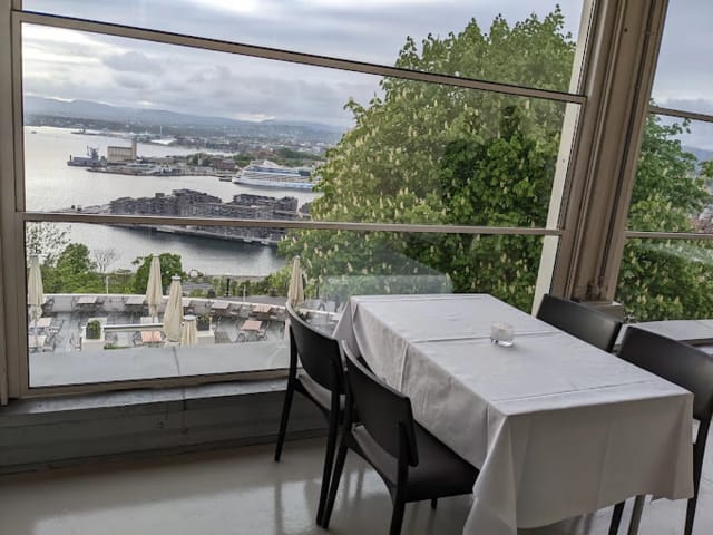 Ekebergrestauranten panoramic dining event venue